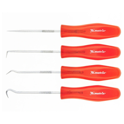 Набор крюков для слесарных работ,4 шт//Matrix