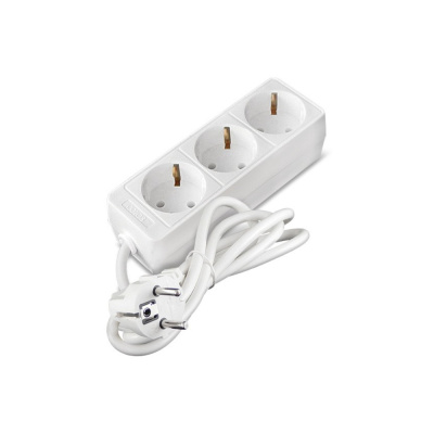 Удлинитель бытовой ТМ Союз 2200 Вт с заземлением 2 гнезда ПВС 1,5м