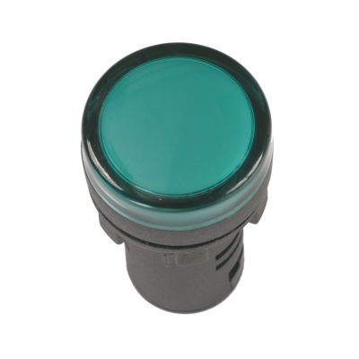 Лампа AD16-22HS LED матрица 22мм зеленый