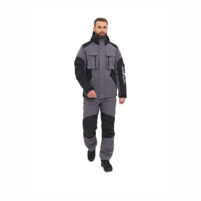 Костюм демисезонный Торнадо -15 ткань Breathable цвет Серый (44-46, 182-188)
