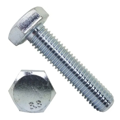 Болт с шестигранной головкой 14X200 ZN (кл.пр.8.8) DIN 933 