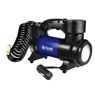 Компрессор для накачки шин ПРОФИ-45Ф с фонарем 12V 45 л/мин. БелАК