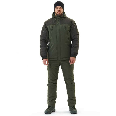 Костюм демисезонный «ГРАСК» куртка/брюки. цвет: хаки/олива, ткань: ПолиИтали/Таслан 48-50, 182-188