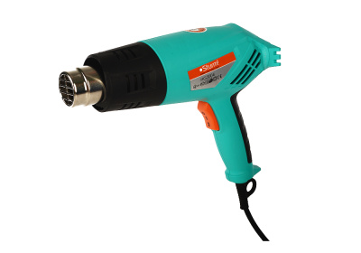 Фен технический Sturm,2000Вт,350/550С,250/550л/мин,5 насадок,кейс