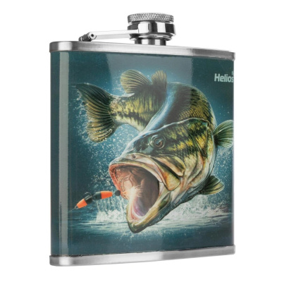 Фляжка Рыба 210 мл Helios (HS-F-F-A20-1)