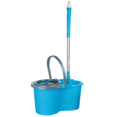 Набор для уборки с отжимом и смен.насадкой тм VETTA, доп.насадка d22см, ведро 11,8л, пласт., металл