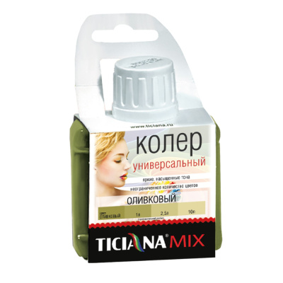 Колер оливковый 80мл TICIАNA