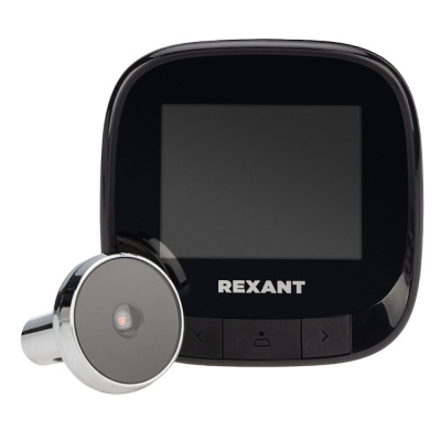 Видеоглазок дверной REXANT (DV-111) с цветным LCD-дисплеем 2.4" и функцией записи фото