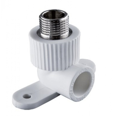 Уголок комб.PP-R 25x1/2 нар.с крепл.