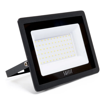 Прожектор светодиодный, 2835 SMD, 70W 6400K  AC230V/50Hz IP65, черный в компактном корпусе, SFL90-70