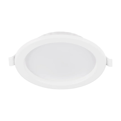 Свет. LEEK св/д декоративный 24W(1800lm) 5000К 6K круг 260x42 CLL ALANTA IP40 белое кольцо