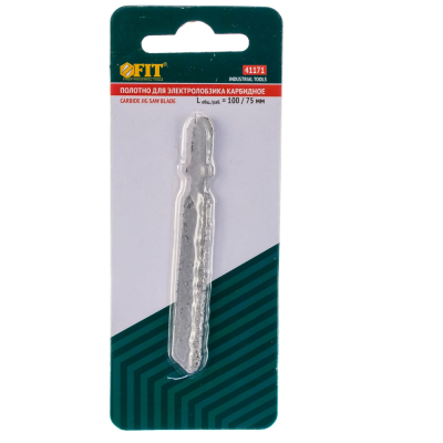 Полотно для э/лобзика карбидное, европ.хвостовик 75 мм