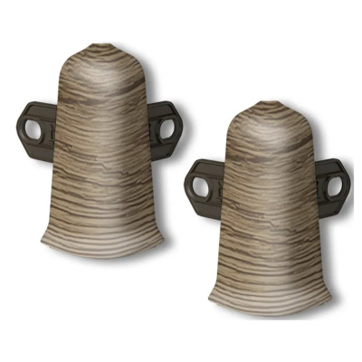 Угол наруж. Идеал Деконика дуб рустик с кроншт. 55 мм