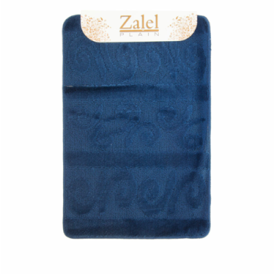 Коврик для ванной комнаты Zalel 55*85 D.BLUE (темно-синий) 