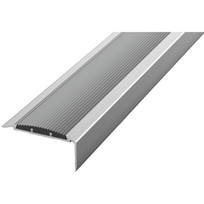 Профиль угловой ПУ 70.1350.001ч, с отверстиями, саморезами, в индивидуальной упаковке с черной ПВХ-в