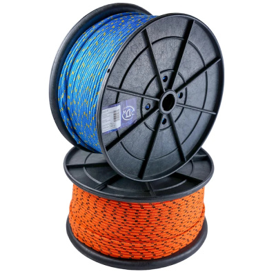 Шнур полипропиленовый, плетёный, 6 мм, 16пр, с сердечником