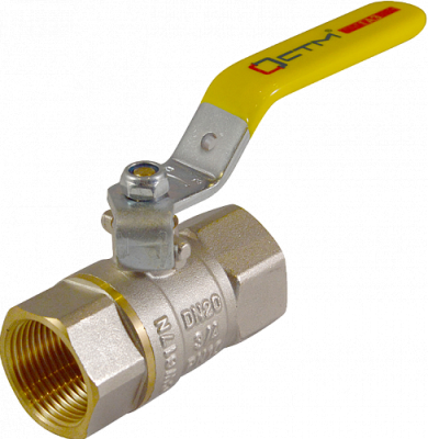 Кран шар. для газа 3/4" г/г рычаг CTM ГАЗ CGFFH034