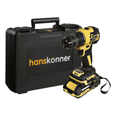 Дрель акк б/щ Hanskonner HCD2065C+подарок набор инструм. 57 предм. Sturm! 1045-20-S57