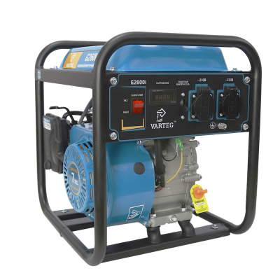 Генератор инверторный бензиновый VARTEG G2600i