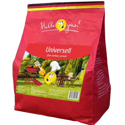 Семена газонной травы UNIVERSELL GRAS (1 кг)