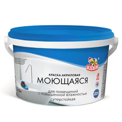 Краска ВДК моющаяся "OLECOLOR" 14,0кг