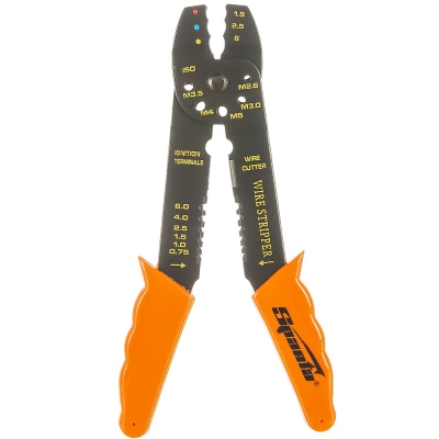 Щипцы д/зачистки пров., обжима контакт. клемм 210мм 1,5-6,5мм