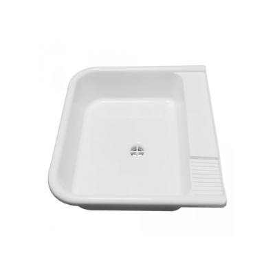 Раковина с выпуском (41*49*14) пластик