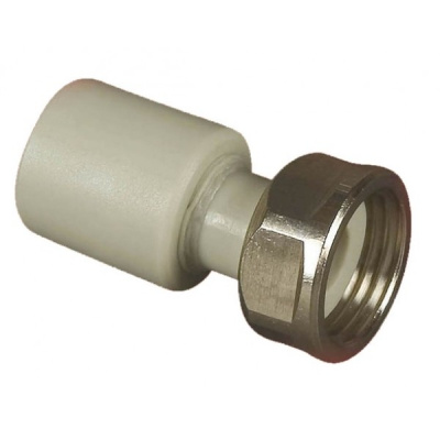 Муфта PP-R 25x1" внутр. с нак. гайкой