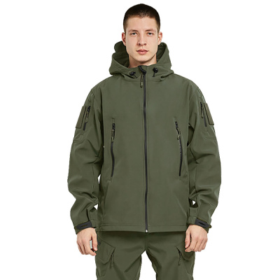 Костюм "ВЕПРЬ" куртка/брюки, цвет: т.хаки, ткань: Полофлис 56-58, 170-176