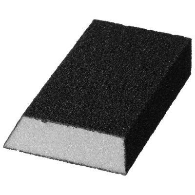 Губка шлифовальная STAYER "MASTER" угловая, Р80, 100x68x42x26мм, средняя жесткость
