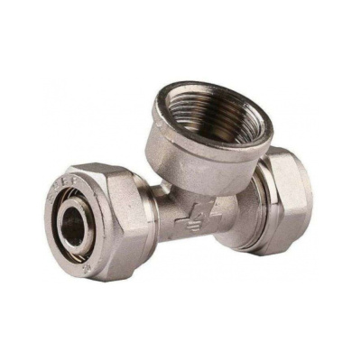 Тройник МП 16x1/2" внутр.