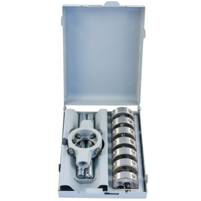 Набор плашек D-COMBO круглых ручных М3-М12, HSS, 8 предметов MDS8 