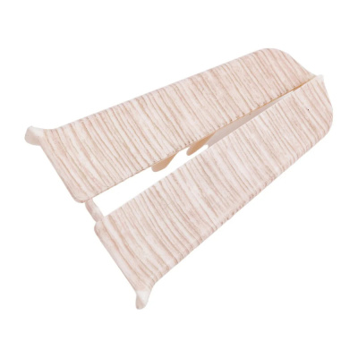 Угол для плинтуса 70мм "Деконика" Сосна северная / 274 торцевой (пара)