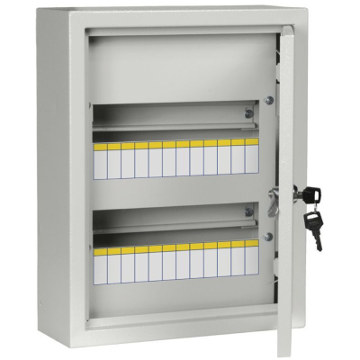 Корпус металлический ЩРн-24 (410х330х120) IP54 IEK TITAN 3 