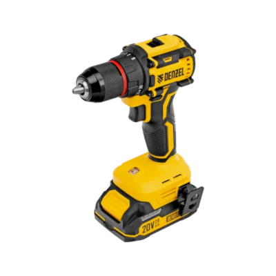 Дрель-шуруповерт аккумуляторная бесщет. CDH-BL-20, Li-Ion, 20 В// Denzel