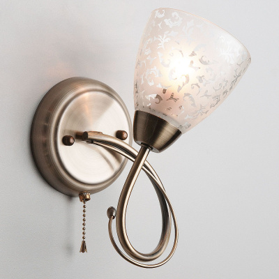 Настенный светильник античная бронза 30130/1