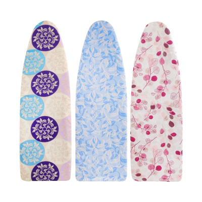 Чехол для гладильной доски на шнурке, 130х47см, хлопок, подкладка иск.войлок  VETTA