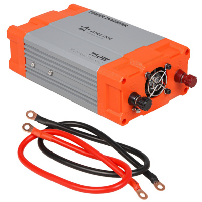 Инвертор 12В-220В, 750 Вт (API-750-04)
