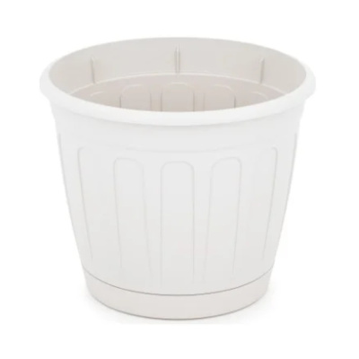 Горшок цветочный "Дионис" 1,6л. белый