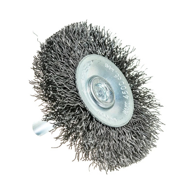 Щетка дисковая для дрели, витая, стальная проволока 0.3 мм, Профессионал ЗУБР  50 мм (35198-050)