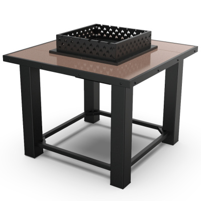 Очаг уличный Fire Table 80x80