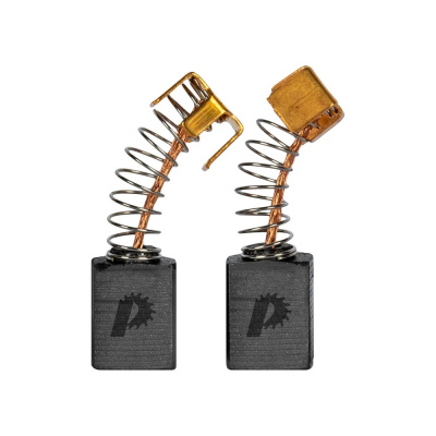 Щетка графитовая ПРАКТИКА для MAKITA (аналог CB-64/арт.191627-8) с пружиной, 5x8x11 мм, автостоп