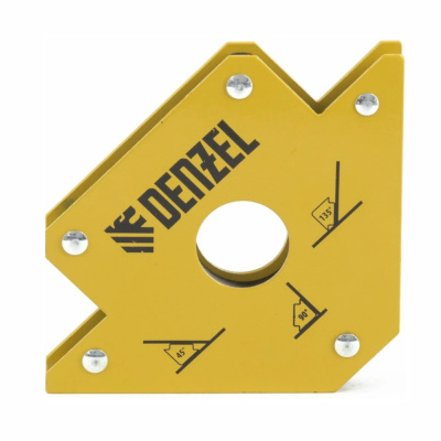 Фиксатор магнитный для сварочных работ усилие 50 LB// Denzel