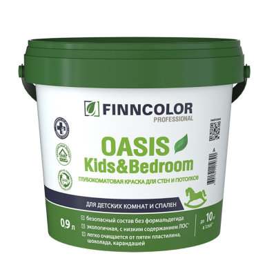 Краска Oasis Kids&Bedroom С 0,9л