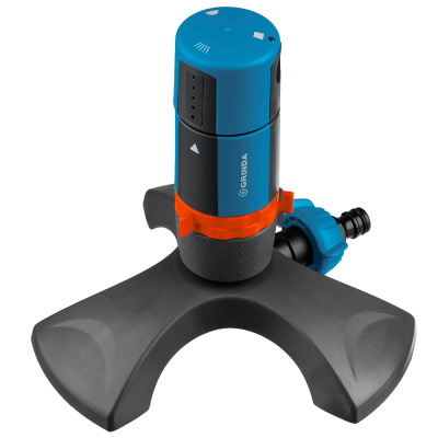 Распылитель стационарный GRINDA  RX-2, с шестерённой передачей, пластиковый, на подставке 