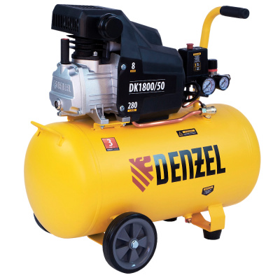 Компрессор воздушный  DK1800/50,Х-PRO 1,8 кВт, 280л/мин, 50л// Denzel