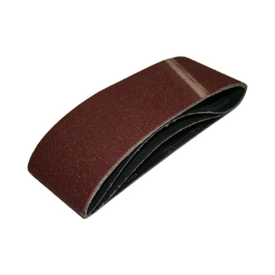 Лента шлифовальная ПРАКТИКА 100х610мм Р80 3шт,катронный подвес