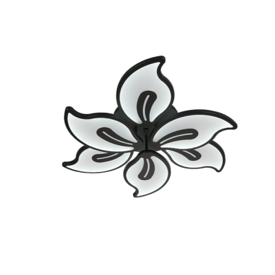 Управляемый светодиодный светильник, 3000-6500К, Φ660  ММ DECOR 2011 120W BLACK