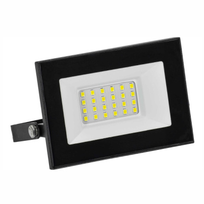 Прожектор светодиодный СДО 001-30 6500К IP65 черный GENERICA