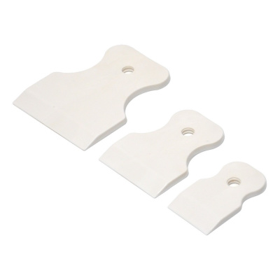 Набор шпателей резиновых 3шт. белая резина